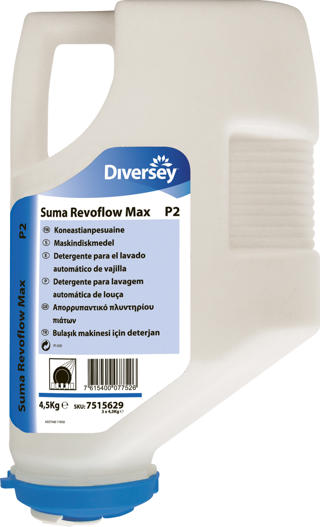 Maskindiskmedel granulerat högkoncentrerat 4,5kg
Suma Reverflow Max P2
