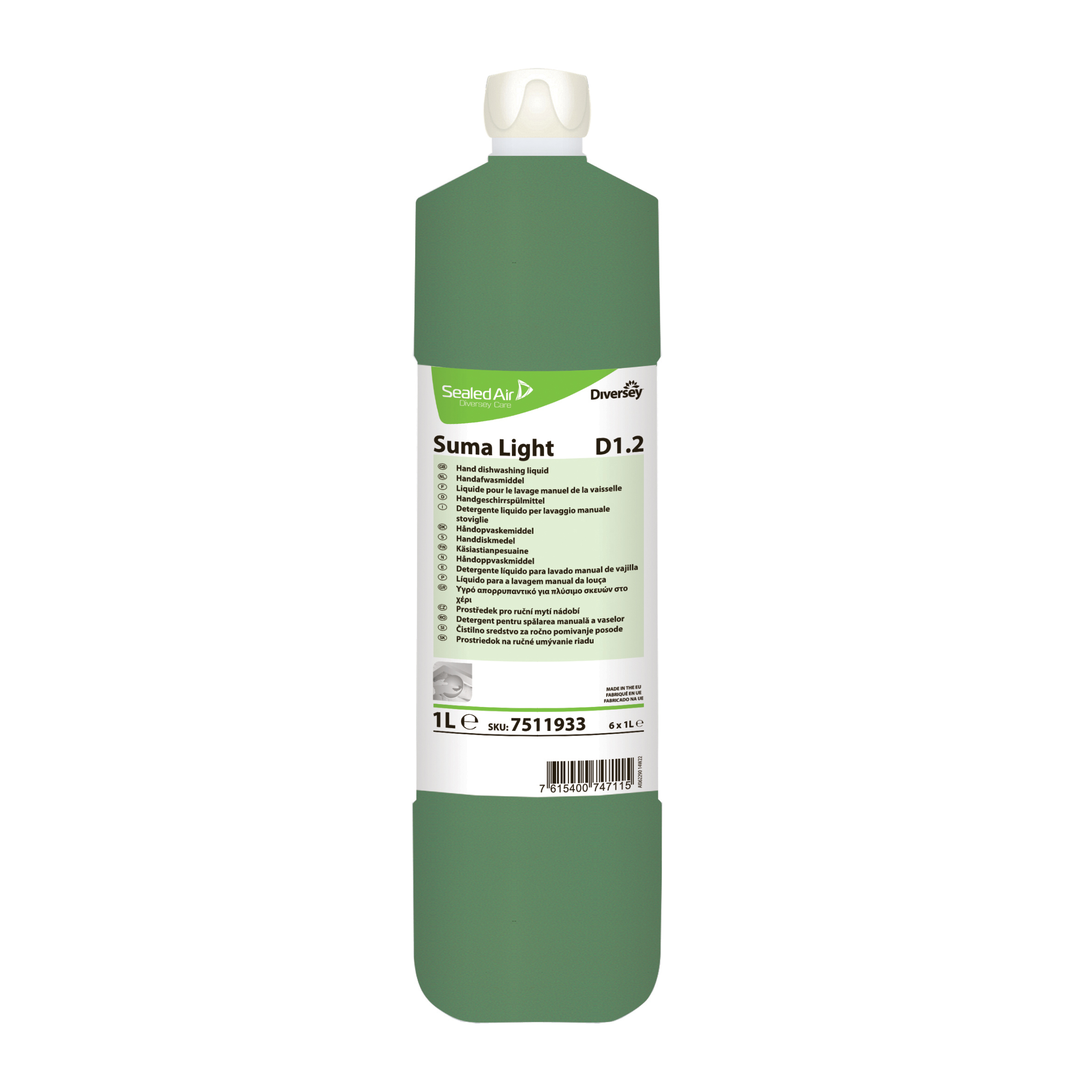 Handdiskmedel 1L Suma Star Pur Eco D1