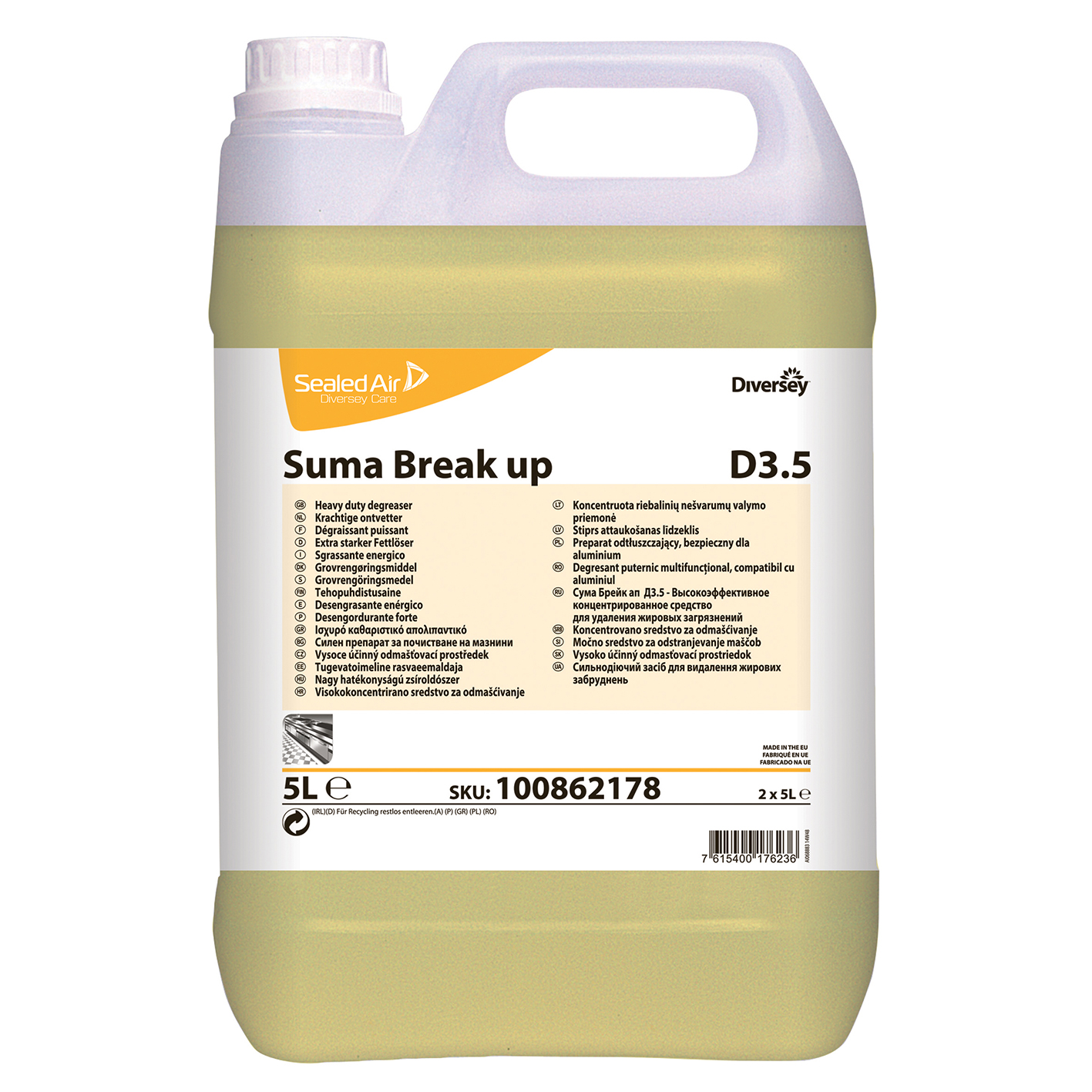 Grovrengöringsmedel 5L Suma Break Up D3.5