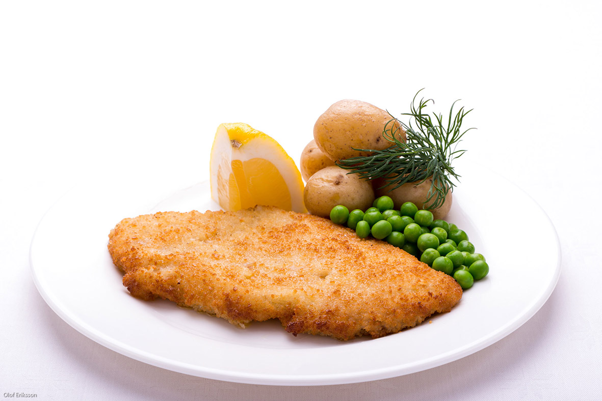 Fläskschnitz pan ostekt