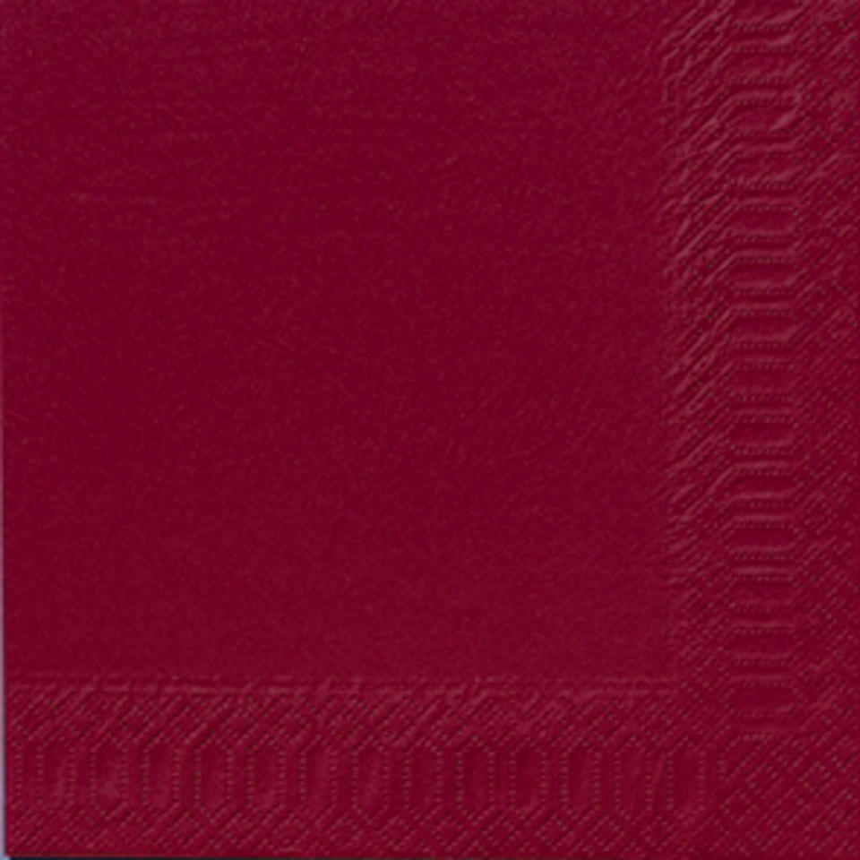 Servett vinröd 40x40 cm