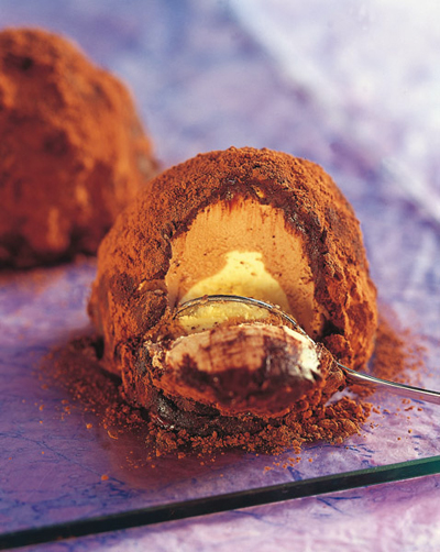Tartufo Chokladglass