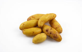 Potatis Ratte Små Tvättad