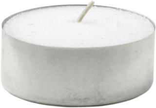 Värmeljus Paraffin mix 59mm Vit Maxi