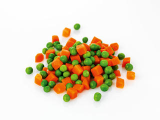 Ärtor & Morötter Tärnade