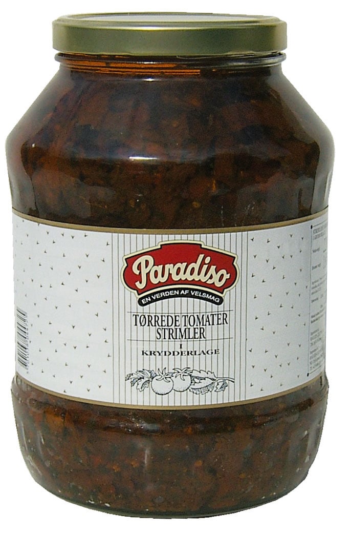 Soltorkade Tomater Strimlade