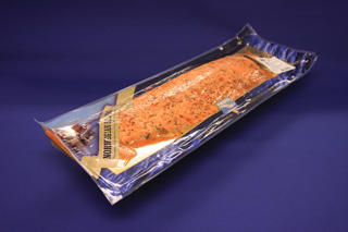 Laxfilé Varmrökt Citronpeppar Portionsskuren