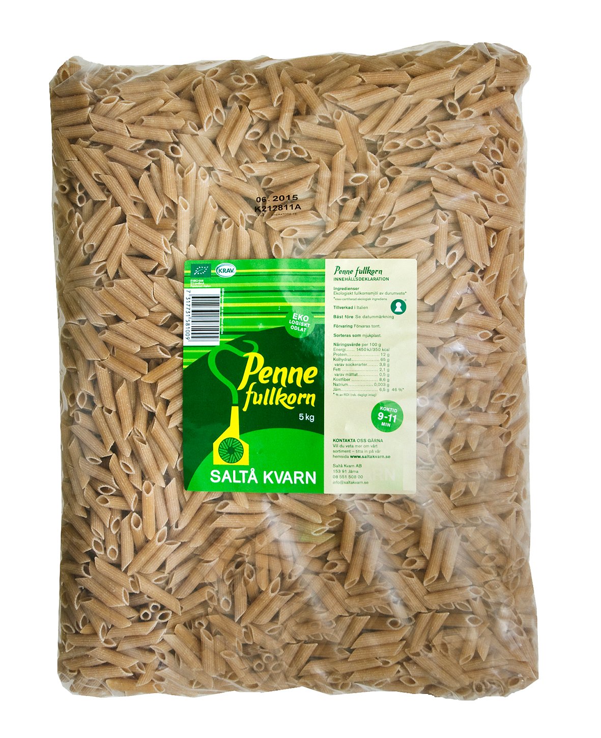 Penne Fullkorn KRAV
