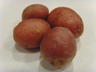 Körsbärspotatis Tvättad