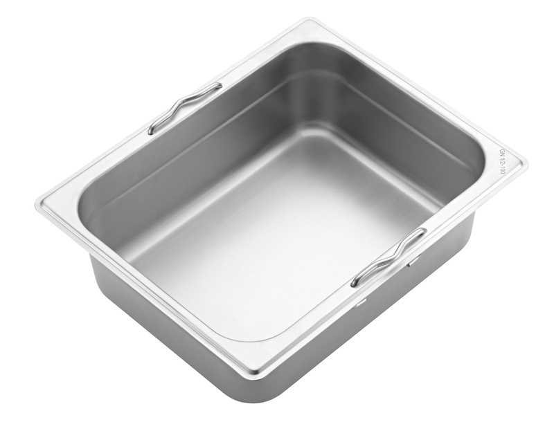 Kantin med Handtag Rostfri GN 1/2x100mm