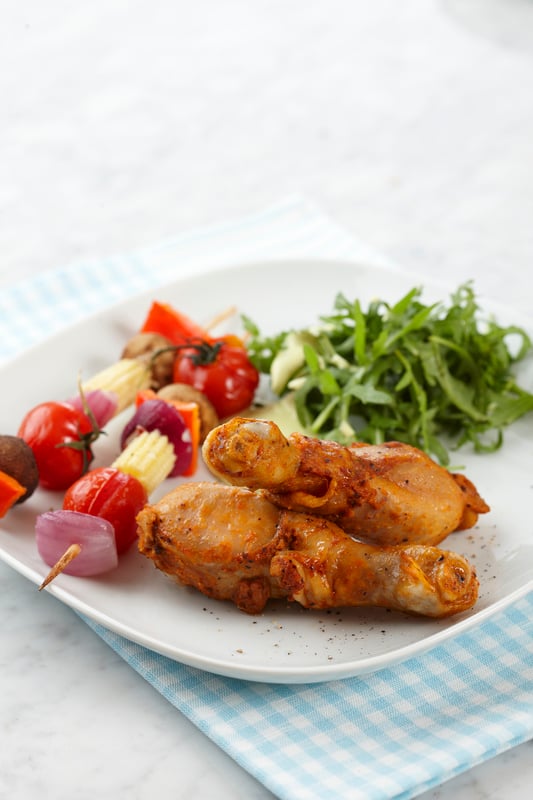 Drumstick Grillade med Grillkrydda