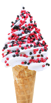 Strössel Hallon & Lakritsfudge