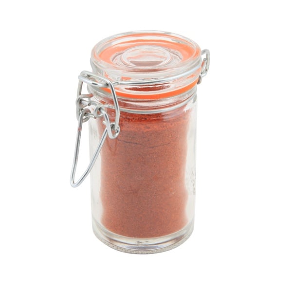 Glasburk med Lock Ø4,5cm h8,5cm 7cl