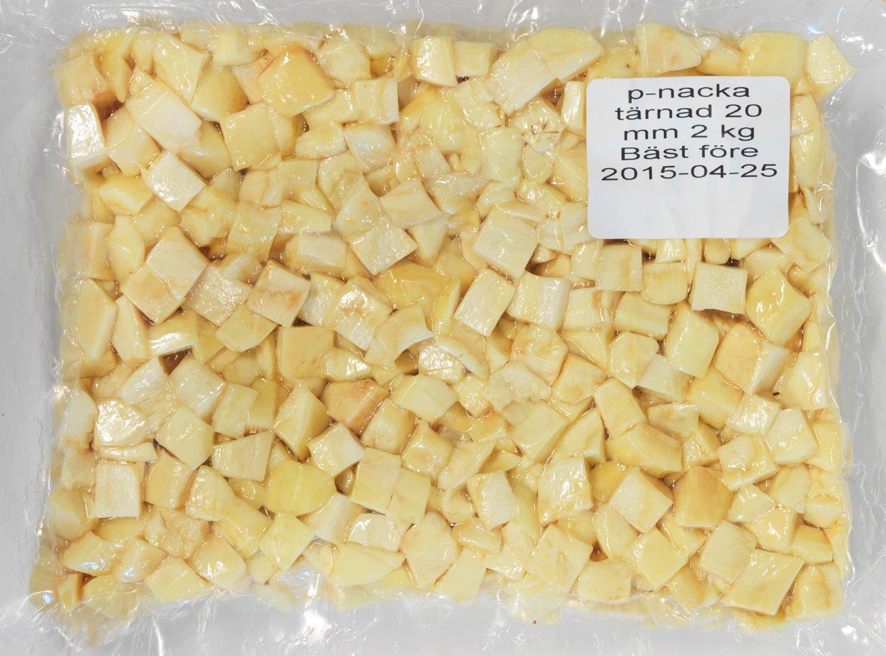 Palsternacka 20x20 tärnad