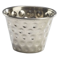 Cocotte rostfri  hamrad 7cl Ø6cm h4,5cm