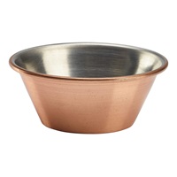 Cocotte rostfri koppar 4cl Ø6cm h2,5cm