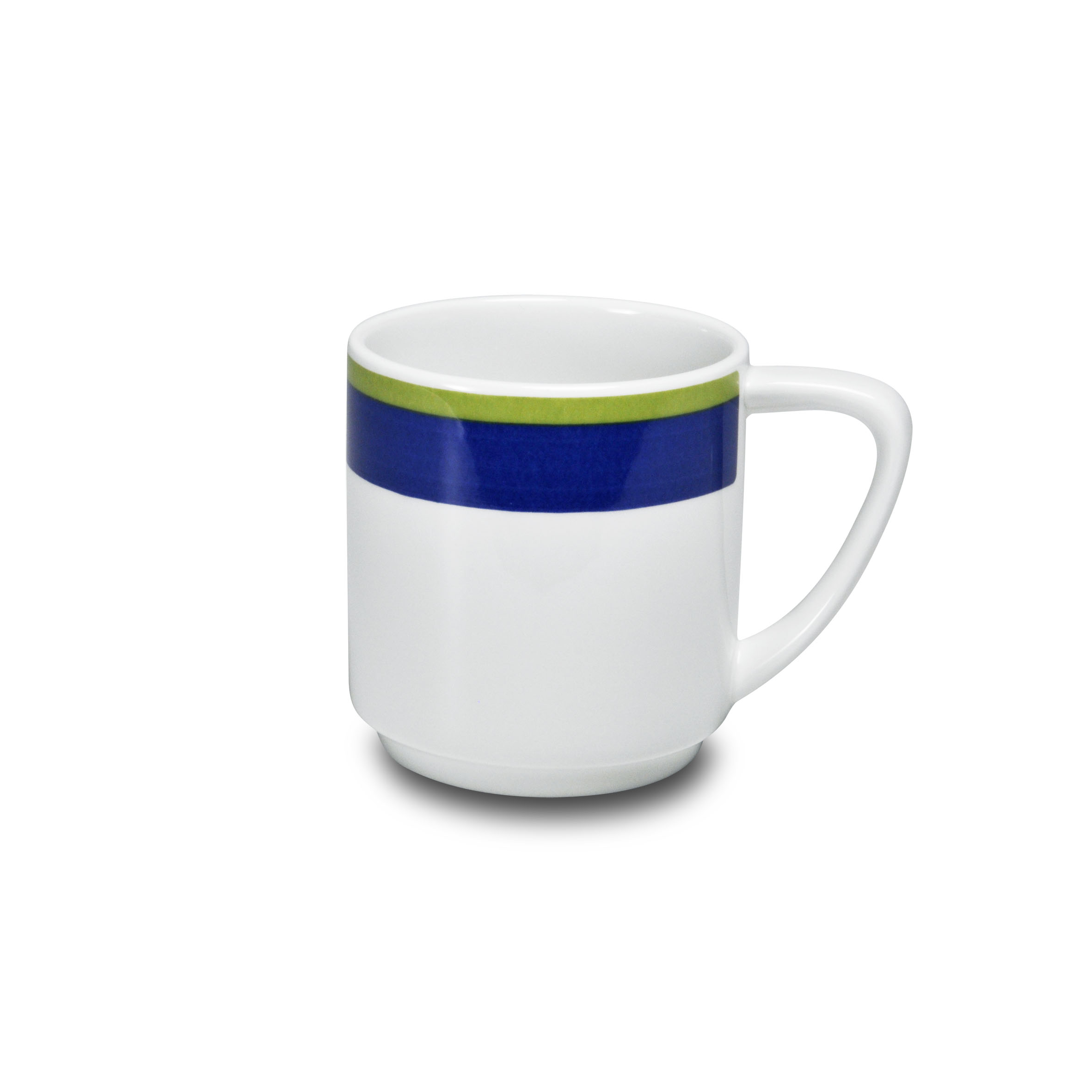 Capri blå mugg stb 24cl