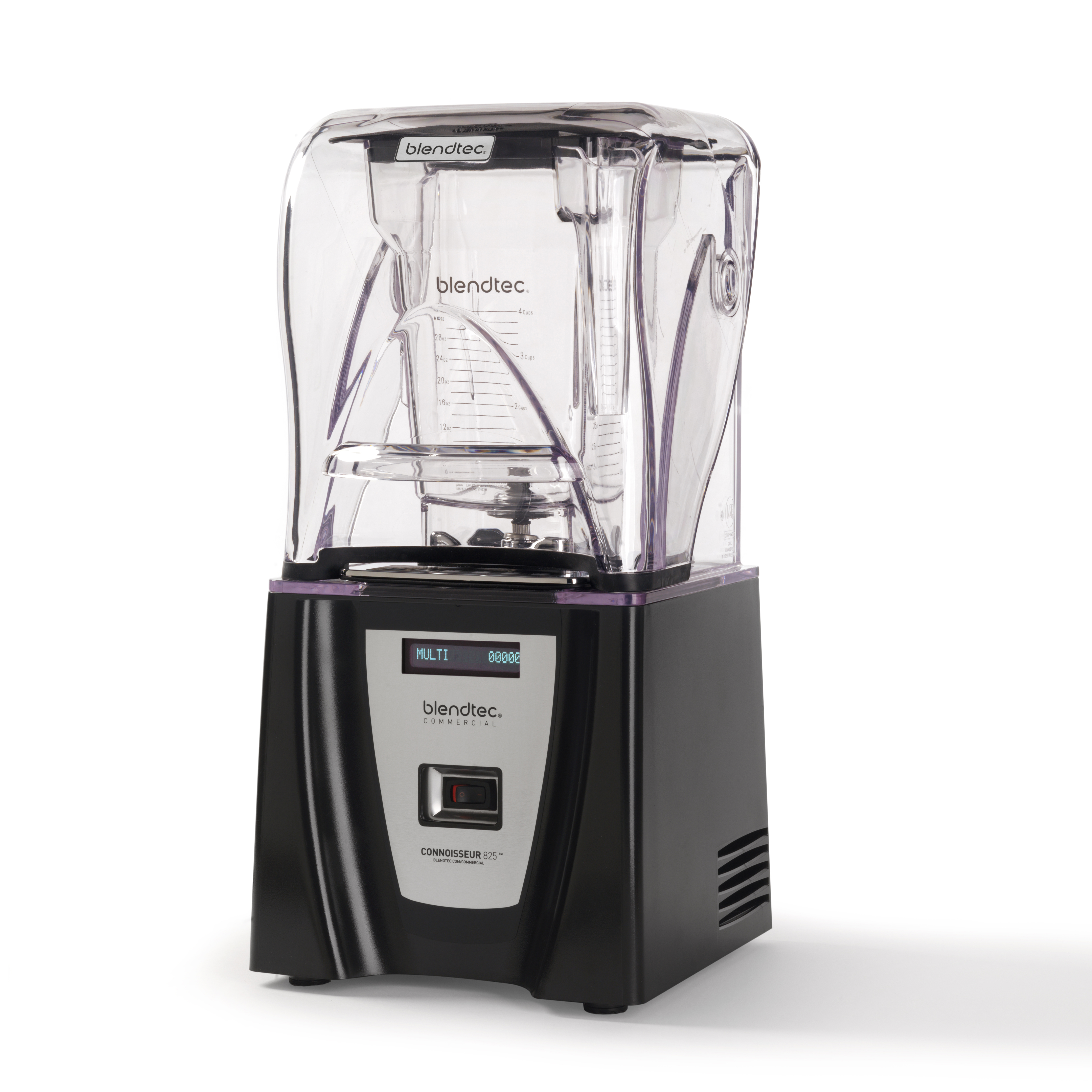 Blender Q-series 1,9L PC bägare, touchpanel,
inbyggnadsbar, ljudisolerad inkl 2 kannor