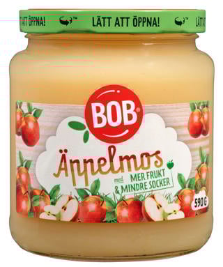 Äppelmos med mer frukt & mindre socker