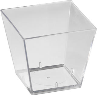 Plastbägare Rektangulär 6cl
Transparent Amuse-Bouche Square