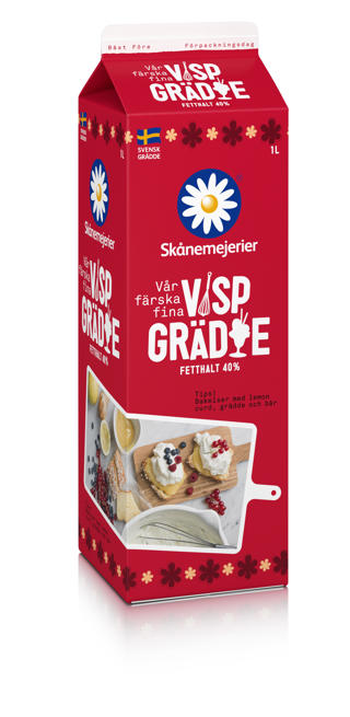Vispgrädde 40%