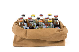 Papperspåse Buffe natur 35x22x33