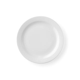 Praha Tallrik Flat Vit Ø26cm