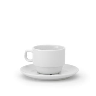 Praha Kaffekopp Vit 19cl
