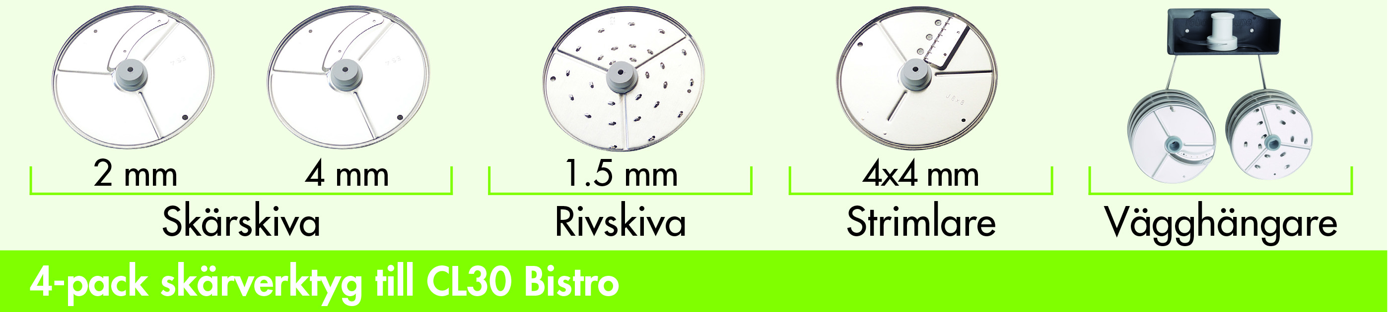 4-pack skärverktyg R402, CL30 Bistro, CL40