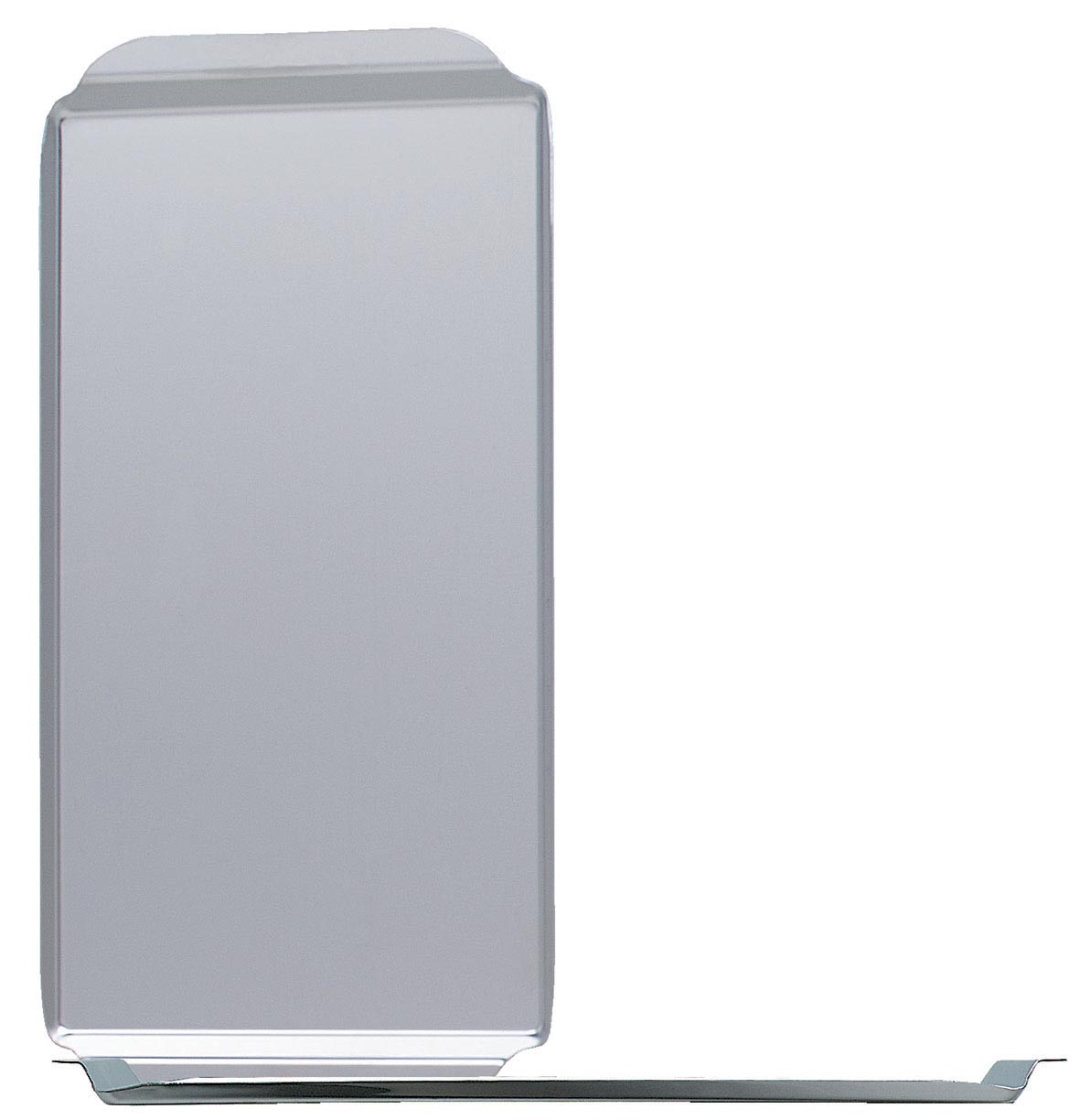 Planksteksunderlägg rostfri 32x17cm