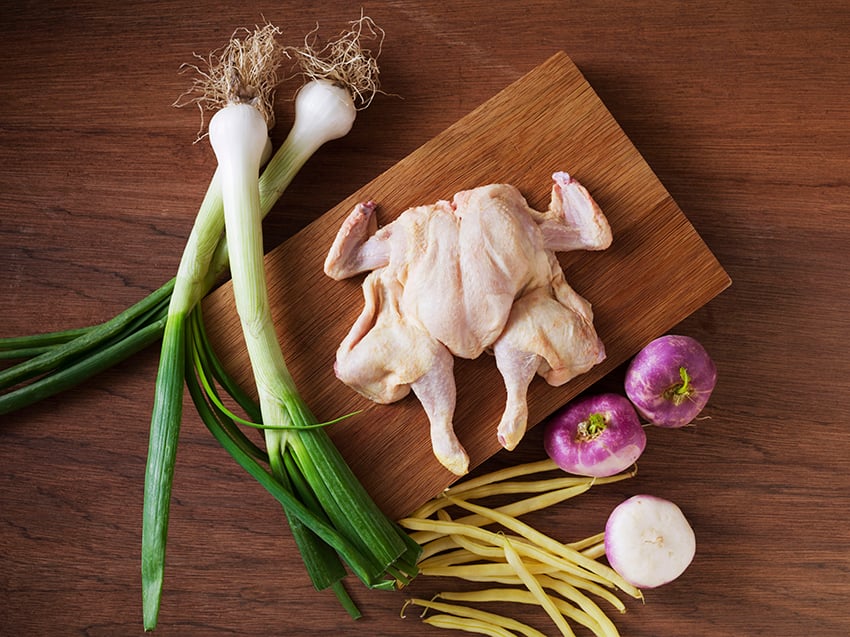 Vårkyckling Hel Urbenad