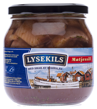 Matjessill Delad i Glasburk MSC