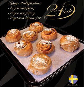 Bakplåtspapper 33x42cm Guldhöken