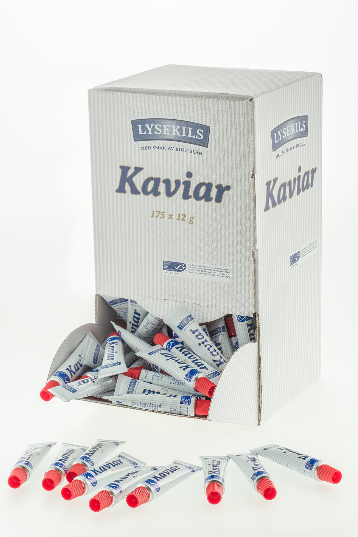 Rökt Kaviar i Portionstub MSC