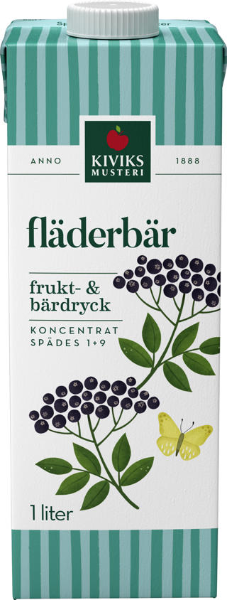 Fruktdryck Fläderbär 1+9
