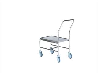 Platåvagn hög. Maxbelastning 150kg