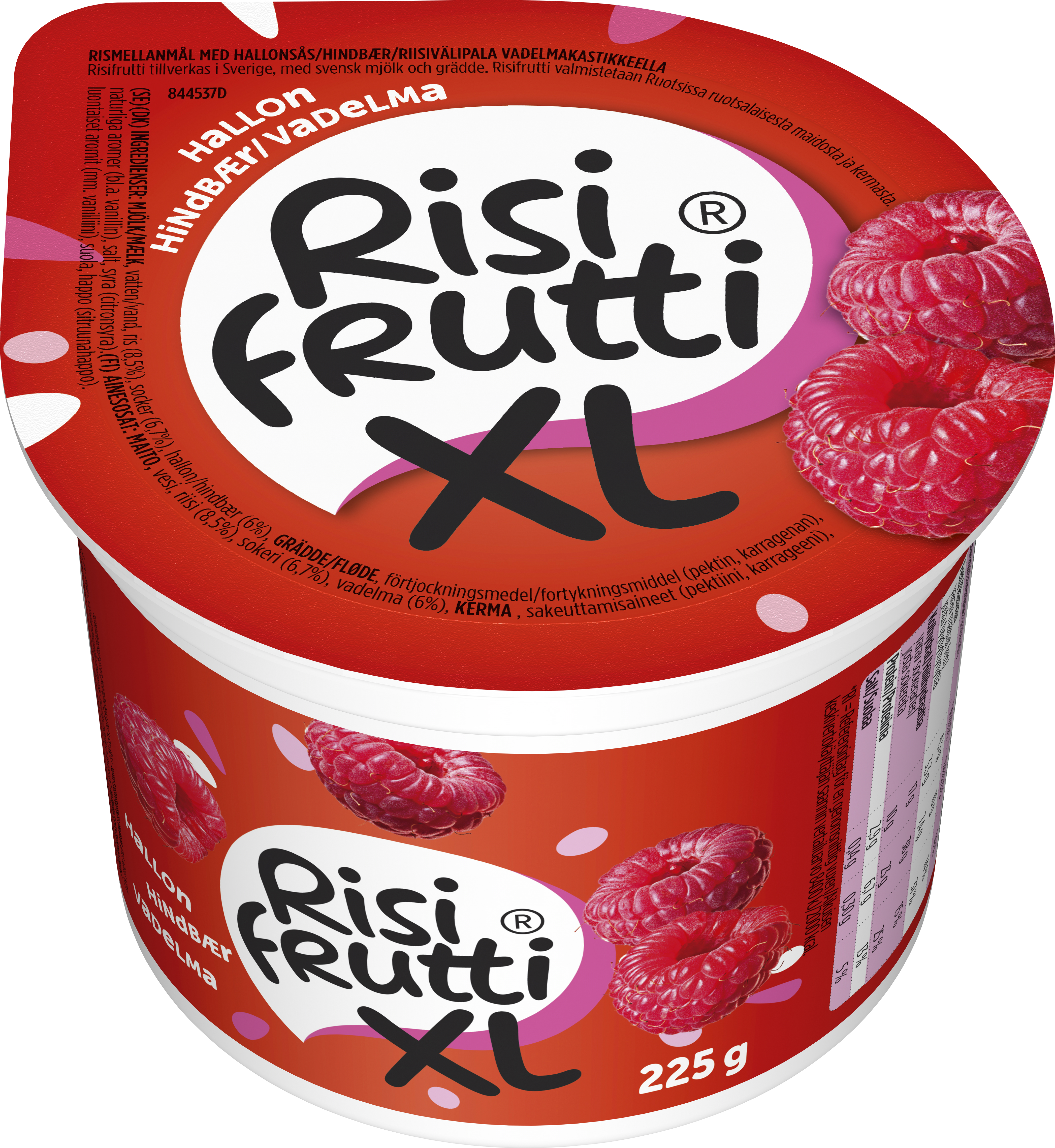 Risifrutti XL Hallon