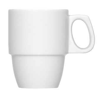 Dimension Mugg Stapelbar Vit 29cl