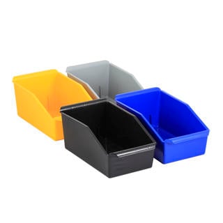 Besticklåda gul 30x16,7x13cm