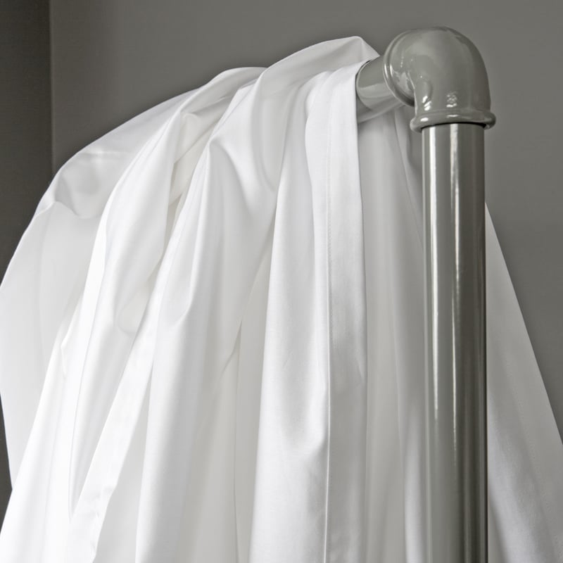 Lakan bomull Vit  150x270cm