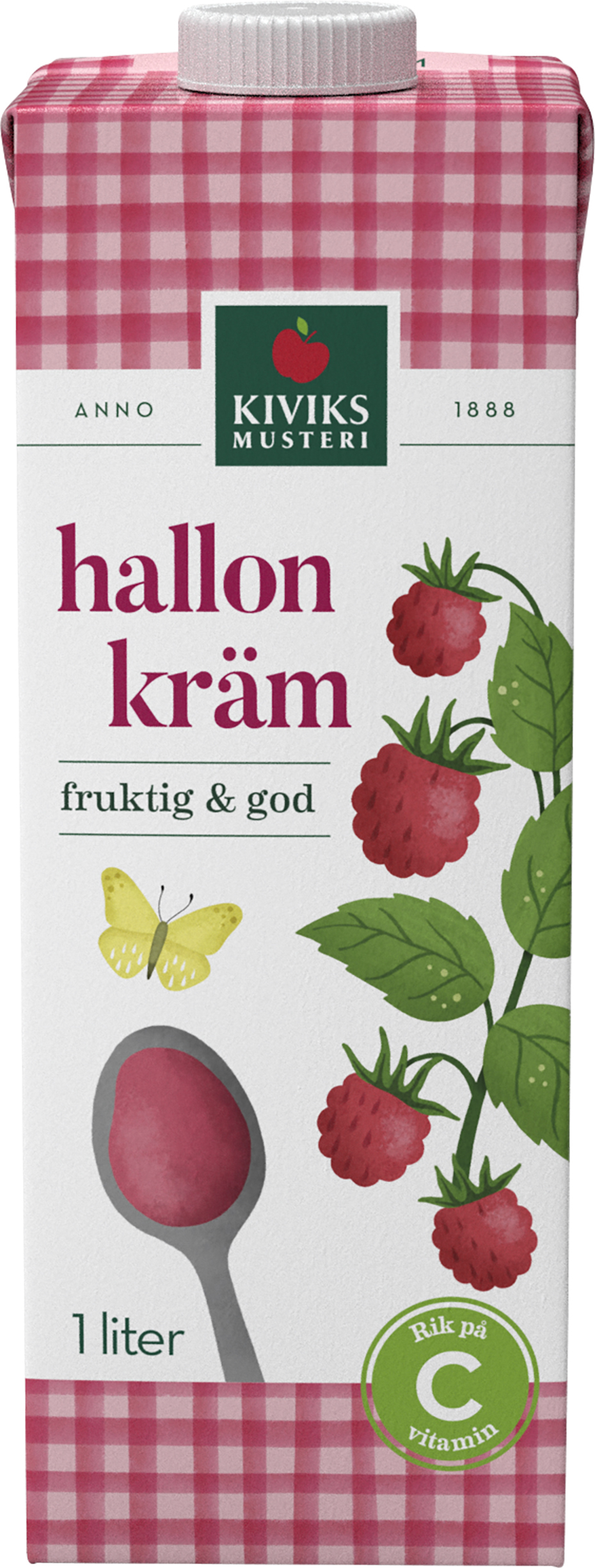 Hallonkräm