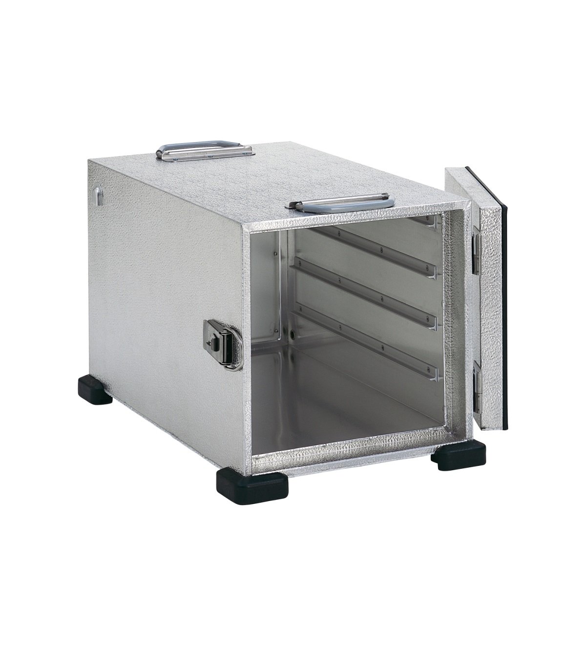 E600 Aluminium, 4 st GN 1/1
med 80mm delning. 280 W, 230V 415x425x645mm