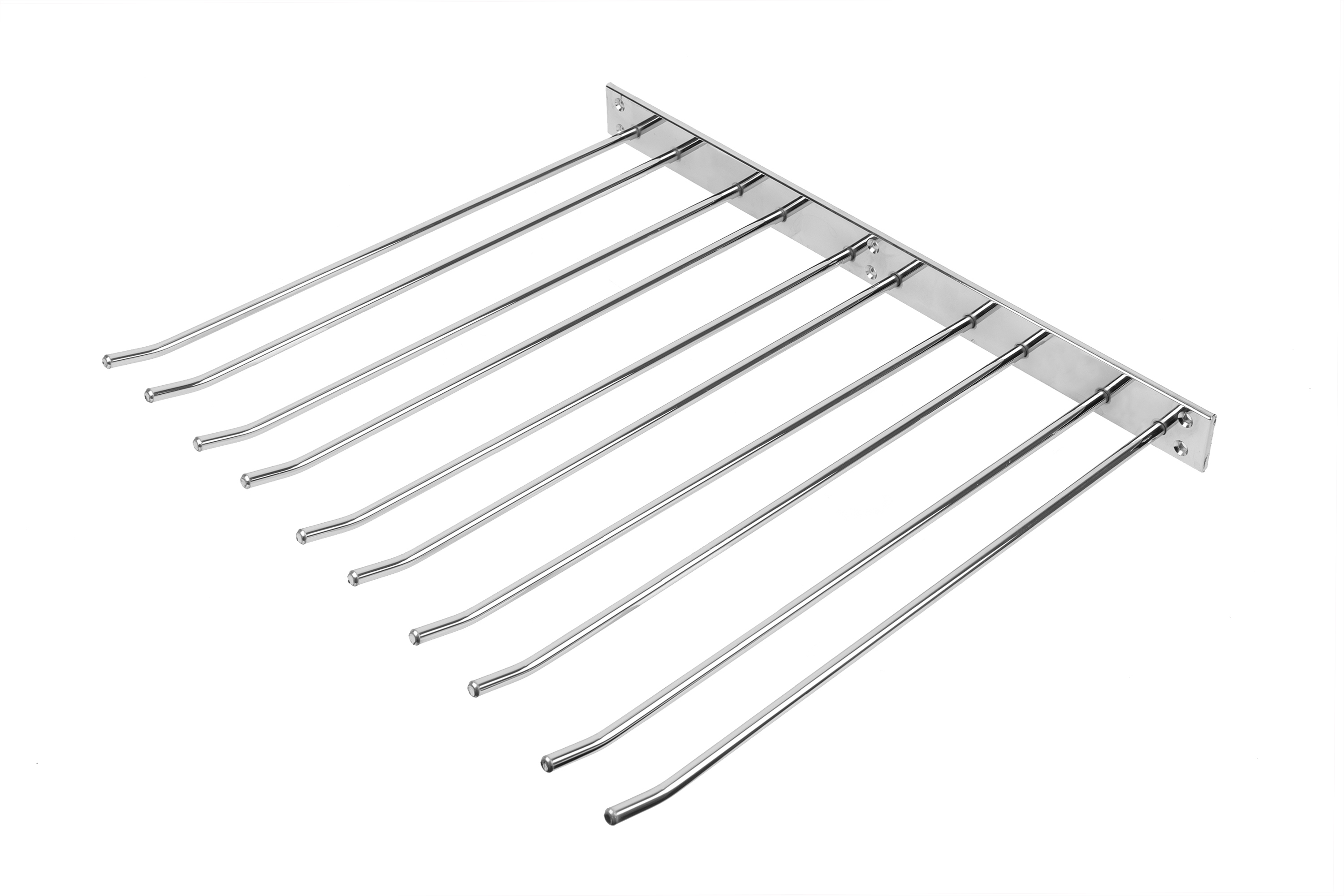 Glashängare Väggmontage Silver 40cm