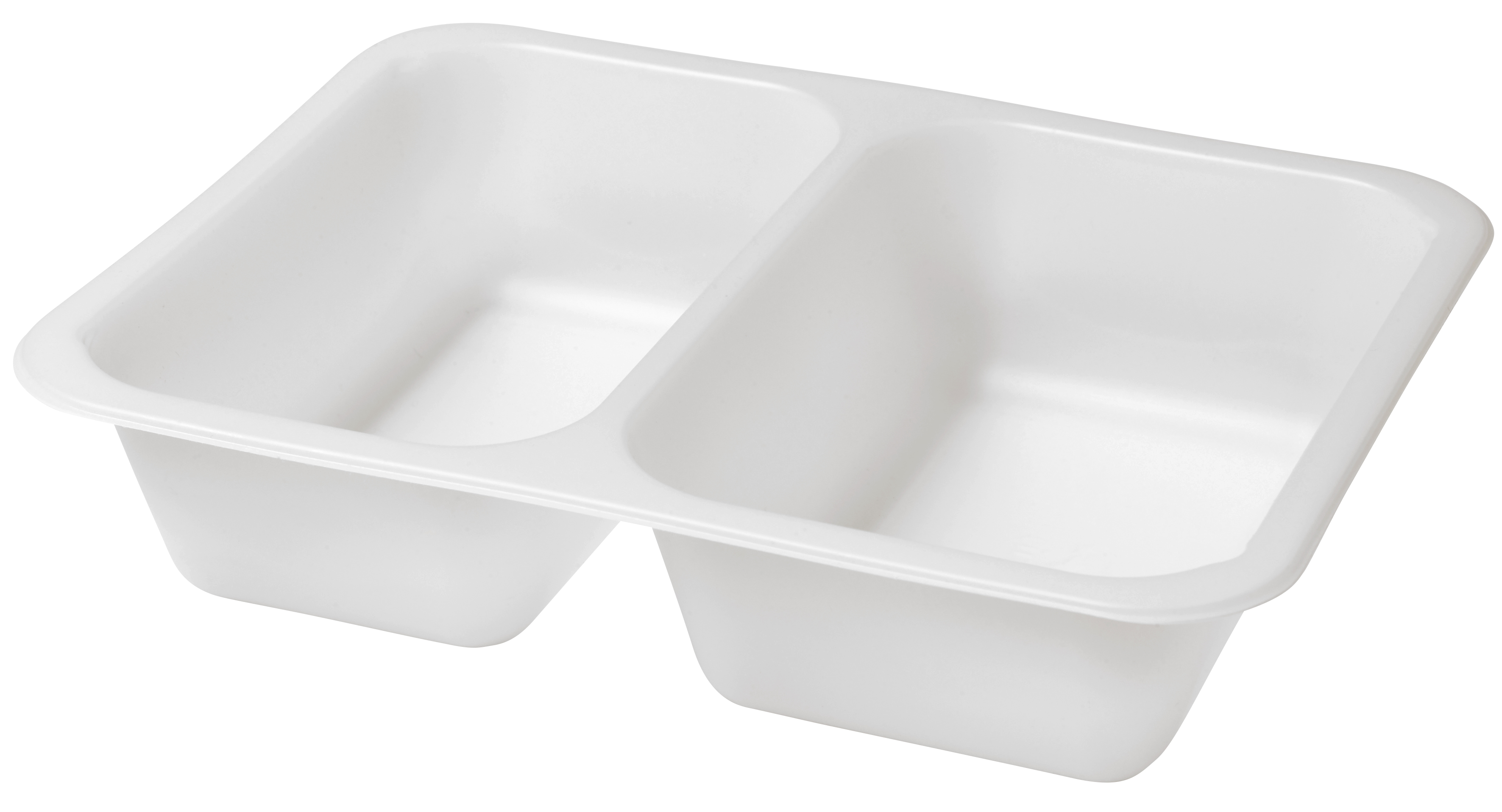 Form BIO 2-fack 227x178x50mm vit 1345ml