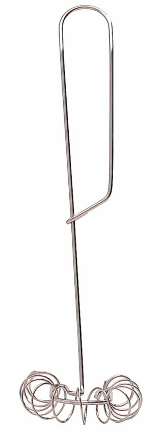 Spiralvisp rostfri 31cm