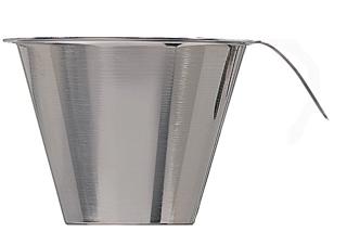 Mått stapelbar rostfri 10cl