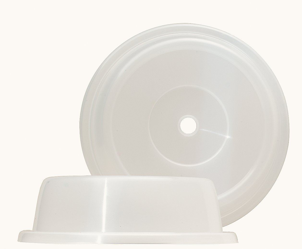 Lock för mikrovågsugn plast Ø25,5cm h7,5cm