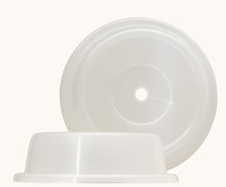 Lock för mikrovågsugn plast Ø25,5cm h7,5cm