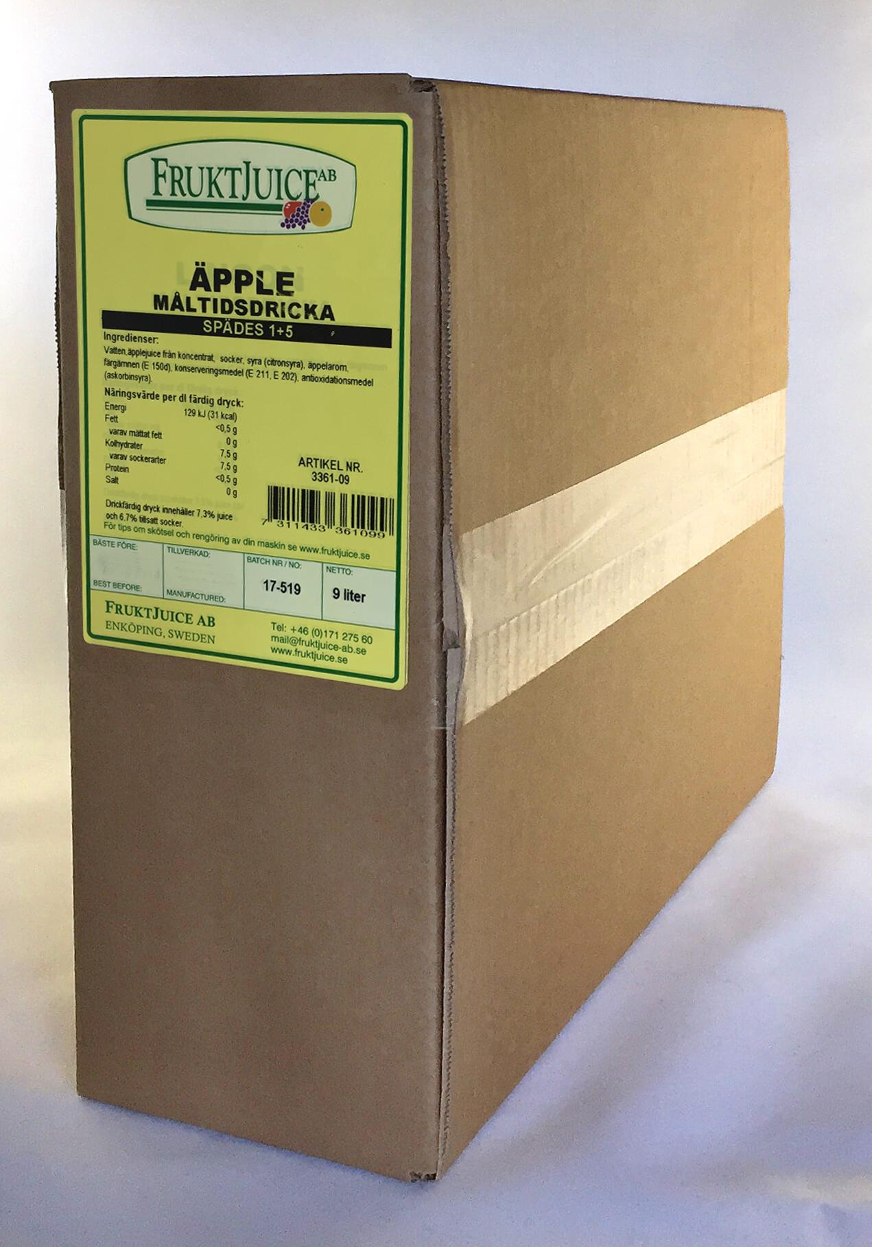 Måltidsdryck Äpple 1+5