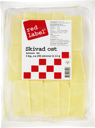 Gouda 28% Skivad 12g